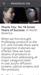 Mobile Screenshot of prodisplayus.com